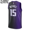 NBA Børn Trøje Sacramento Kings Davion Mitchell 2023-24 Jordan Statement Edition Lilla Swingman
